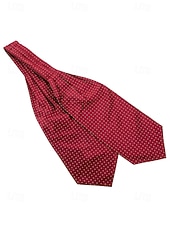 tanie Krawaty i muszki męskie-Męski szalik z imitacji jedwabiu we wzór paisley na Boże Narodzenie – świąteczny prezent, wiele kolorów, elegancki formalny styl na zimowe przyjęcia i uroczystości