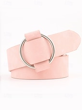 levne Dámský pásek-Dámský vánoční pásek z umělé semiše – měkký a stylový, dostupný v několika barvách, ideální pro zimní svátky a slavnostní příležitosti