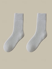 economico Guanti da uomo-calzini da uomo foderati in pile di cotone: calzini termici caldi e morbidi per l'inverno, le attività all'aperto e il comfort quotidiano