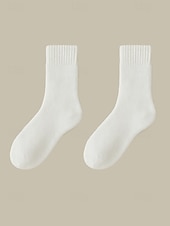 economico Guanti da uomo-calzini da uomo foderati in pile di cotone: calzini termici caldi e morbidi per l'inverno, le attività all'aperto e il comfort quotidiano