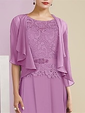 economico impacchi della madre-scialli per ospiti di nozze avvolgere le donne impacchi per la madre puro elegante chiffon a mezza manica impacchi da sposa con balze per la festa primaverile&amp;amp; estate