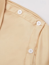  Муж. Рубашка Шелк как Атласная рубашка Повседневная рубашка Полотняное плетение Официальные Свадьба Черный Винный Темно синий Золотой Длинный рукав Вырез-хомут Весна & осень Все сезоны Одежда Рюши