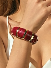 billige Damearmbånd-Dame Armbånd Akryl Legering Bohemsk Fritid Valentinsdag