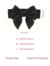 abordables Ceinture pour femme-Ceinture élastique à nœud pour femme, élégante et confortable pour les robes, accessoire de Noël parfait en plusieurs couleurs
