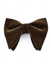 levne Svatba ACC-Pánský sametový motýlek, elegantní luxusní motýlek na formální nošení, perfektní vánoční dárek v několika barvách