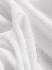 ieftine împachetări pentru invitați la nuntă-Șaluri Șal de Damă Bolero Elegant Simplu Manșon Lung Șifon Bolerouri de Nuntă Cu Culoare Pură Pentru Îmbrăcăminte de seară de petrecere Primavara vara