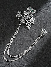 halpa Miesten solmiot ja rusetit-Miesten jouluinen rintaneula, jossa peura-, lohikäärme-, leijona- ja kruunuaiheet, metalliseosmateriaalia, juhlavia asusteita juhliin ja lahjoihin, useita kuvioita