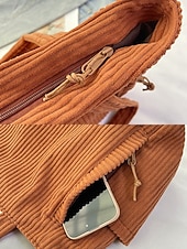 billiga Hand- och toteväskor-Dammanchesterväska, stor kapacitet, avslappnad vintage-axelväska, lättviktig shoppingväska för resor och arbete för damer