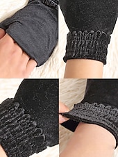 levne Vánoční doplňky-Dámské vánoční sametové rukavice – silné a teplé, měkké na dotek, ideální jako vánoční dárky a zimní módní doplňky