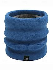 preiswerte Weihnachtsaccessoires-Herren-Winter-Halswärmer, Halstuch, Fleece-gefütterter Thermo-Schlauchschal, gemütliches Weihnachtsgeschenk für Outdoor-Sport, Skifahren und den Alltag
