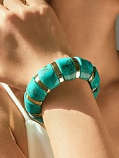 billige Damearmbånd-Dame Armbånd Akryl Legering Bohemsk Fritid Valentinsdag