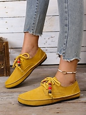 preiswerte Damenschnürschuhe-Rote Mokassin-Loafer für Damen mit Perlenschnürsenkeln – gemütliche Urlaubs-Slipper für Damen – ideal für Weihnachten, Winterkomfort und entspannte Tage