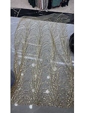 お買い得  ボールガウンイブニングドレス-Ａライン フロア丈 イブニングドレス オーバースカート付きボールガウン フォーマルドレス エレガント カラーブロック 高分割 長袖 Ｖネック フォーマル 結婚式 サテン スパンコール ととも​​に グリッター素材 刺繍 2025