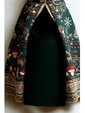 Dámské Neformální bunda Plášť / pláštěnky Pohodlné Prodyšné Tisk Vinobraní Na běžné nošení Vánoce Dovolená ulice Ležérní Denní nošení Otevřený vepředu Dlouhé Kapuce Volný Dlouhý rukáv Svrchní oděvy levne Zimní kabáty-Dámské Neformální bunda Plášť / pláštěnky Pohodlné Prodyšné Tisk Vinobraní Na běžné nošení Vánoce Dovolená ulice Ležérní Denní nošení Otevřený vepředu Dlouhé Kapuce Volný Dlouhý rukáv Svrchní oděvy