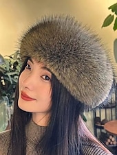 levne Klobouky-Dámské Teplá zimní čepice Denní Dovolená Pevná barva Polyester Na běžné nošení Zahřívací 1 PC