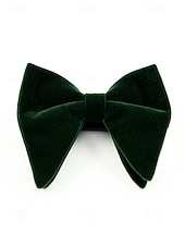 levne Svatba ACC-Pánský sametový motýlek, elegantní luxusní motýlek na formální nošení, perfektní vánoční dárek v několika barvách