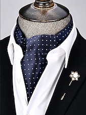 tanie Krawaty i muszki męskie-Męski szalik z imitacji jedwabiu we wzór paisley na Boże Narodzenie – świąteczny prezent, wiele kolorów, elegancki formalny styl na zimowe przyjęcia i uroczystości