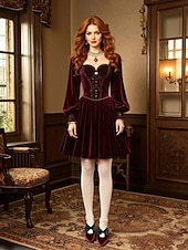 preiswerte Pumps mit Kitten-Heel-Schwarze Damenschuhe aus Samt mit Kitten Heel und schwarzer Schleife – Pumps im Vintage-Stil im viktorianischen Stil für Damen, perfekt für Hochzeiten und Gatsby-Partys &amp;formelle Abendoutfits