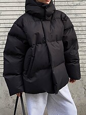 Dam Anorak Bekväm Andningsfunktion Dragkedja Ficka Ledigt Slät Semester Gata Ledigt Dagliga kläder Enkelknäppt Normal Huva Normal Långärmad Ytterkläder Svart Vin Brun Vår Höst billiga Vinterparka-Dam Anorak Bekväm Andningsfunktion Dragkedja Ficka Ledigt Slät Semester Gata Ledigt Dagliga kläder Enkelknäppt Normal Huva Normal Långärmad Ytterkläder Svart Vin Brun Vår Höst