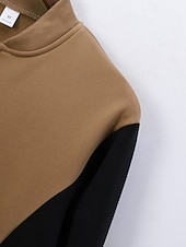 Недорогие Повседневные куртки-Муж. Легкая куртка Повседневная куртка Повседневные на открытом воздухе Карман Весна Осень Контрастных цветов Уличный стиль Стиль Воротник-стойка Обычная