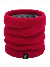 preiswerte Weihnachtsaccessoires-Herren-Winter-Halswärmer, Halstuch, Fleece-gefütterter Thermo-Schlauchschal, gemütliches Weihnachtsgeschenk für Outdoor-Sport, Skifahren und den Alltag