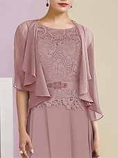economico impacchi della madre-scialli per ospiti di nozze avvolgere le donne impacchi per la madre puro elegante chiffon a mezza manica impacchi da sposa con balze per la festa primaverile&amp;amp; estate