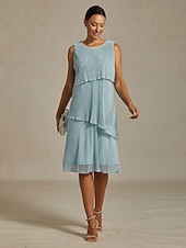 Femmes Robe Midi Robe fourreau Robe Plissée Robe dos nu Élégant Fête Formel Soirée robe demoiselle d honneur Cocktail Coupe régulière Couleur Unie Sans manches Col ras du cou Bleu Ciel Été Printemps abordables Robe de cocktail-Femmes Robe Midi Robe fourreau Robe Plissée Robe dos nu Élégant Fête Formel Soirée robe demoiselle d honneur Cocktail Coupe régulière Couleur Unie Sans manches Col ras du cou Bleu Ciel Été Printemps