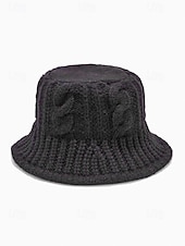 abordables Chapeaux pour femmes-Chapeau bob en tricot de Noël pour femme, chapeau d'hiver en tricot torsadé chaud pour femme, bonnet doux et confortable pour les vacances, les vêtements d'extérieur et décontractés