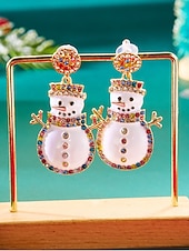 halpa Naisten korvakoru-Naisten jouluiset rusettikorvakorut kimaltelevalla punaisella viimeistelyllä, juhlava lomakoru joulujuhliin, lahjaidea