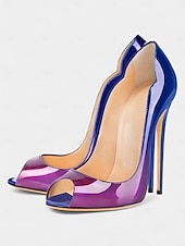 preiswerte Peep Toe Pumps-Damen Pumps mit goldenem Peep Toe und hohem Absatz, elegante Partyschuhe mit metallischem Stilettoabsatz für Weihnachtsfeiern, Abendveranstaltungen &amp;formelle Anlässe