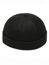 Недорогие Женские шляпы-мужская вельветовая шапка-бини с регулируемым ремешком, ретро-матросская шапка в нескольких цветах, теплая зимняя шапка для рождественских нарядов, уличной одежды и повседневной носки