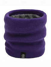preiswerte Weihnachtsaccessoires-Herren-Winter-Halswärmer, Halstuch, Fleece-gefütterter Thermo-Schlauchschal, gemütliches Weihnachtsgeschenk für Outdoor-Sport, Skifahren und den Alltag