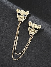 halpa Miesten solmiot ja rusetit-Miesten jouluinen rintaneula, jossa peura-, lohikäärme-, leijona- ja kruunuaiheet, metalliseosmateriaalia, juhlavia asusteita juhliin ja lahjoihin, useita kuvioita