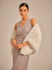 レディース 冬コート 暖かい ショール スカーフ エレガント フォーマル デイリー ラペル オーバーサイズ 半袖 アウターウェア ホワイト 秋 冬 お買い得  冬のコート-レディース 冬コート 暖かい ショール スカーフ エレガント フォーマル デイリー ラペル オーバーサイズ 半袖 アウターウェア ホワイト 秋 冬