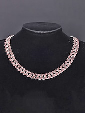 Недорогие Мужские украшения-мужское рождественское ожерелье с камнями из сплава и циркония, разных цветов, идеально подходит для праздничного образа и в качестве подарка