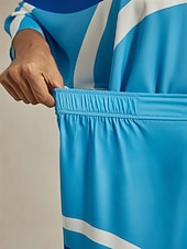 voordelige damesbroeken-dames satijnen elastische taille geplooide rechte wijde broek