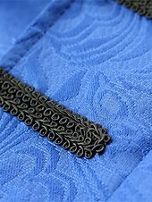 billige Antrekk-Sett retro vintage viktoriansk middelaldersk skjorte trench coat vampyr adelsmann jacquard fancy dress Menns Ebenezer Scrooge nisse Halloween karneval forestilling Ren Faire fest voksnes frakk