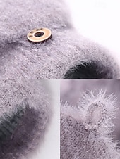 お買い得  レディース手袋-女性用 手袋 ニット ソリッドカラー クリスマス あたたか かわいいスタイル