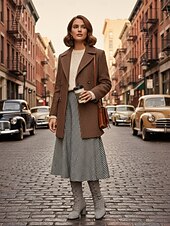 baratos Botas da moda-Botas femininas de camurça cinza com cadarço até o joelho, botas altas de salto grosso estilo vitoriano retrô para moda de inverno, cosplay e streetwear