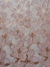 preiswerte Cocktailkleider-A-Linie Knöchellänge Cocktailkleider Partykleider Elegant Vintage Kurzarm V Ausschnitt Hochzeit Formell Jacquard mit Schleife(n) Tasche