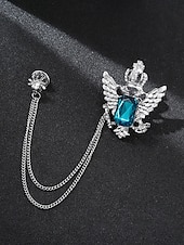 halpa Miesten solmiot ja rusetit-Miesten jouluinen rintaneula, jossa peura-, lohikäärme-, leijona- ja kruunuaiheet, metalliseosmateriaalia, juhlavia asusteita juhliin ja lahjoihin, useita kuvioita