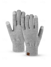 economico Cappelli da donna-Set unisex di cappello, sciarpa e guanti natalizi con guanti touchscreen, vari colori, perfetto per la moda invernale e come regalo per le feste