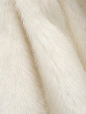 billige Pels &amp; Lær-Dame Fuskepels Hold Varm Bekvem Lapper Lomme Knapper Pelskrage Mote Fargeblokk utendørs Feriereise Ferie Ut på byen Lang Med hette Normal Langermet Yttertøy Svart Hvit Høst Vinter