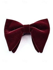 levne Svatba ACC-Pánský sametový motýlek, elegantní luxusní motýlek na formální nošení, perfektní vánoční dárek v několika barvách