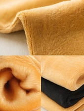 رخيصةأون جوارب نسائية-مجموعة جوارب حرارية مبطنة بالصوف للنساء، جوارب شتوية ناعمة ودافئة بألوان متعددة، هدية عيد ميلاد مريحة للطقس البارد والارتداء المنزلي