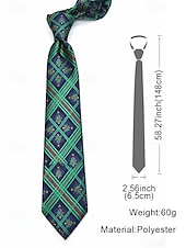 זול עניבות ועניבות פרפר לגברים-עניבות חג המולד לגברים, דוגמאות חגיגיות, משבצות אדומות וירוקות, פתיתי שלג, מוכנות למתנה, עיצובים רבים למסיבות חג המולד וללבוש משרדי