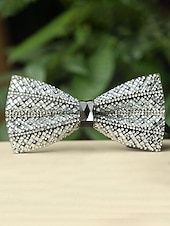 Недорогие Мужские украшения-мужской галстук-бабочка с кристаллами на Рождество, разноцветный, праздничный стиль, с узором из страз и бусин, идеально подходит для праздничных вечеринок и официальных мероприятий