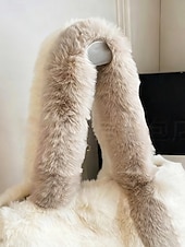 tanie Torby i torebki-damska pluszowa torba typu tote z motywem kociej buzi, dostępna w wielu kolorach, z miękkiego futerka, o uroczym i zabawnym designie, idealna na niezobowiązujące wyjścia i jako prezent