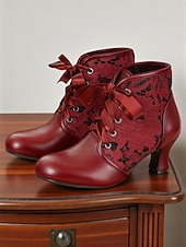  Naisten vihreät nauhakengät satiininauhalla ja pitsikorjauksilla – 1920-luvun elegantti vintage-tyyli, täydellinen syksyyn, talveen, juhliin ja erityistilaisuuksiin