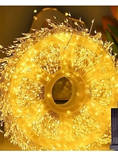 abordables Guirlandes lumineuses à brancher-Guirlande Lumières en Fil de Cuivre 8 Modes de Lumière Basse Tension Sécurité À Brancher Festival Mariage Fête Atmosphérique Accessoires Luminaires 3/6/10/15/30/50M